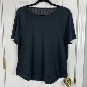 Sweaty Betty Womens XL Black Shirt
